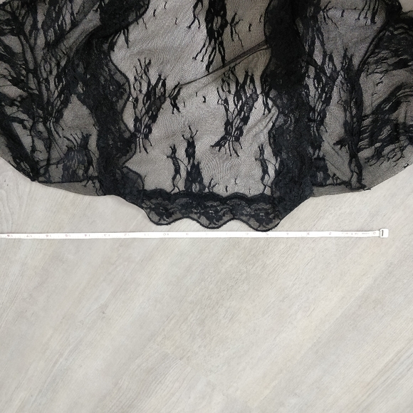 NWOT coverup soft black lace - Picture 11 of 15